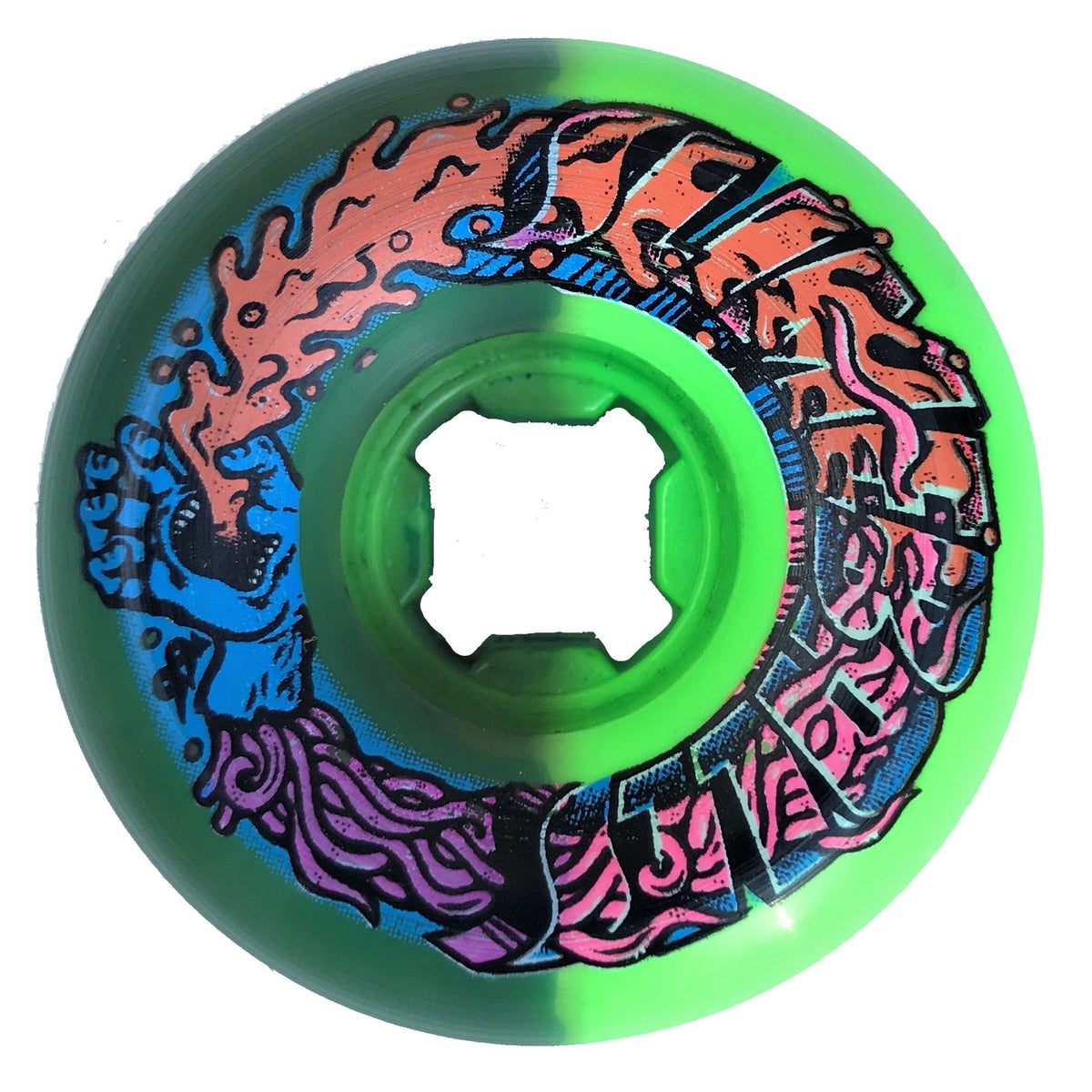 Slime Balls Speed Balls Greetings Wheels 56mm 99a Green Black