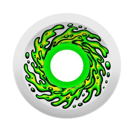 Slime Balls OG Slime White 78A 66mm Skateboard Wheels