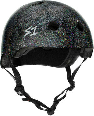 S1 Mega Lifer Helmet - Black Glitter