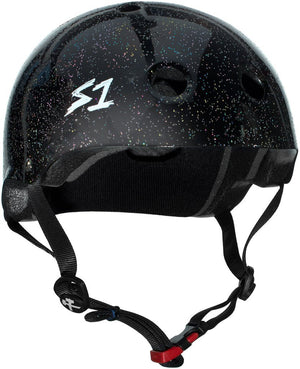 S1 Mini Lifer Helmet - Black Glitter
