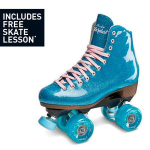 Suregrip Stardust Glitter Blue Roller Skates - Skatescool Australia