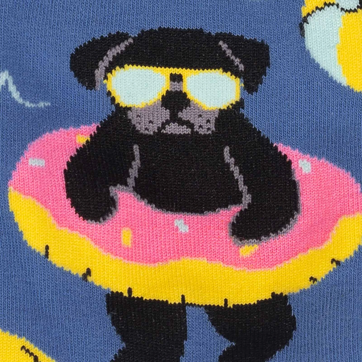 SOCK IT TO ME SUMMER PUGGIN' WOMENS CREW SOCKS