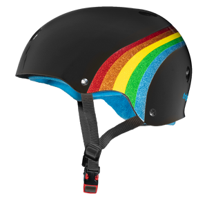 Triple 8 The Certified Helmet SS Rainbow Sparkle Black