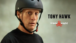 TRIPLE 8 THE CERTIFIED HELMET TONY HAWK - Skatescool Australia