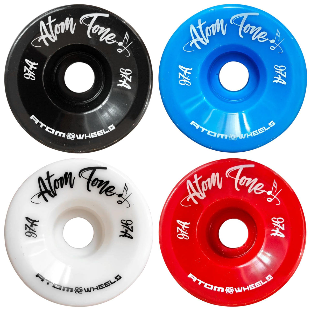 Atom Tone Wheels 57mm 97a 4pk