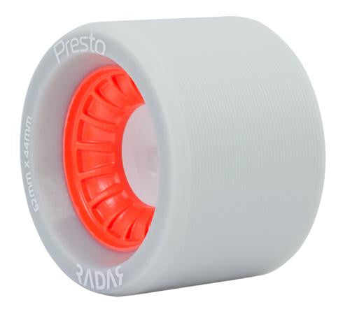 Radar Presto 62mm/44mm Wide Wheels Pk4 - Skatescool Australia